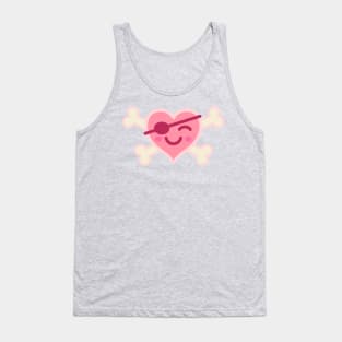 Pirate heart Tank Top